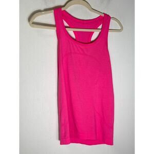 Lululemon Neon Pink Sleeveless Racerback Athletic Top Sz 8